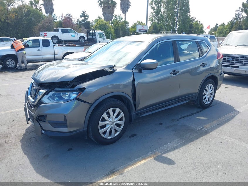 2018 Nissan Rogue VIN JN8AT2MT9JW459591 IAAI salvage auction — FRONT END, Salvage (California), sold $1,450 on 2026-07-20 (photo 2)