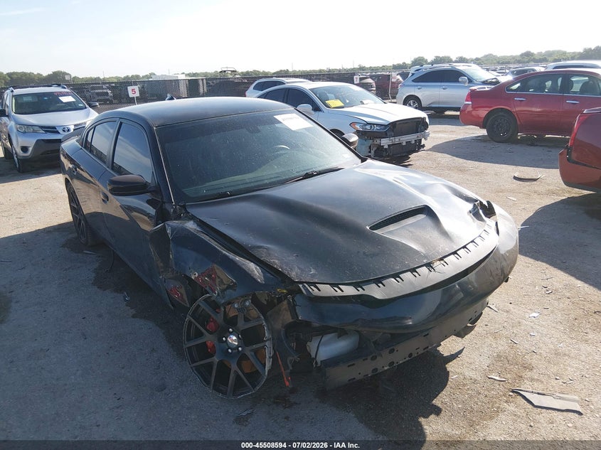 2016 Dodge Charger VIN 2C3CDXGJ5GH333216 IAAI salvage auction — FRONT END, Salvage (Texas), sold $11,600 on 2026-07-28 (photo 1)