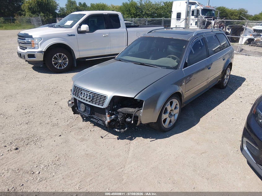 2002 Audi S6 VIN WAUXU54B92N095351 IAAI salvage auction — NORMAL WEAR, Regular Certificate (Iowa), sold $375 on 2026-07-27 (photo 2)