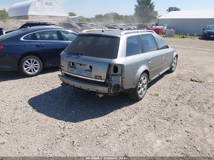 2002 Audi S6 VIN WAUXU54B92N095351 IAAI salvage auction — NORMAL WEAR, Regular Certificate (Iowa), sold $375 on 2026-07-27 (photo 4)