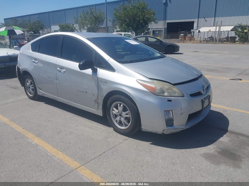 2010 Toyota Prius VIN JTDKN3DU2A0236725 IAAI salvage auction — RIGHT SIDE, Salvage (California), sold $650 on 2026-07-20 (photo 1)