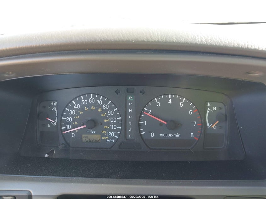 2000 Mitsubishi Montero VIN JA4LS31H4YP814856 IAAI salvage auction — NORMAL WEAR, Clear - Dealer Only (California), sold $650 on 2026-07-09 (photo 7)