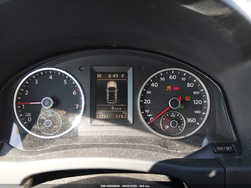 2011 Volkswagen Tiguan VIN WVGBV7AX4BW000237 IAAI salvage auction — LEFT & RIGHT, Salvage (Colorado), sold $1,150 on 2026-08-13 (photo 7)