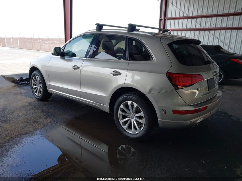 2017 Audi Q5 VIN WA1C2AFP4HA022925 IAAI salvage auction — FRONT END, Salvage (California), sold $2,500 on 2026-07-09 (photo 3)