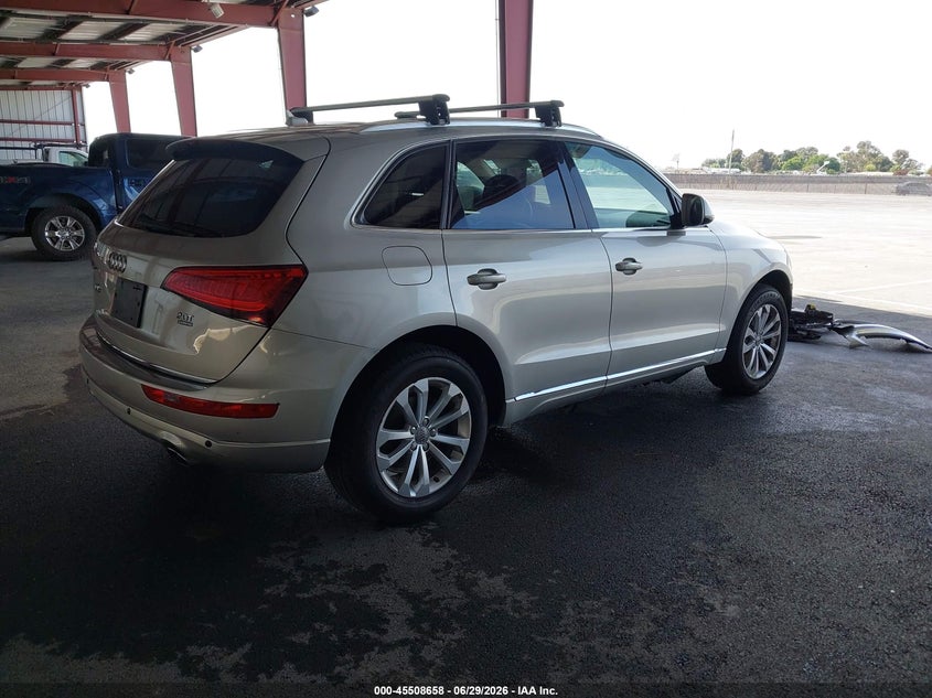2017 Audi Q5 VIN WA1C2AFP4HA022925 IAAI salvage auction — FRONT END, Salvage (California), sold $2,500 on 2026-07-09 (photo 4)