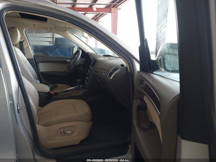 2017 Audi Q5 VIN WA1C2AFP4HA022925 IAAI salvage auction — FRONT END, Salvage (California), sold $2,500 on 2026-07-09 (photo 5)