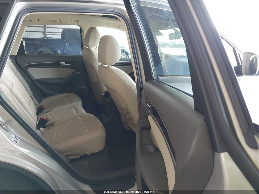 2017 Audi Q5 VIN WA1C2AFP4HA022925 IAAI salvage auction — FRONT END, Salvage (California), sold $2,500 on 2026-07-09 (photo 8)
