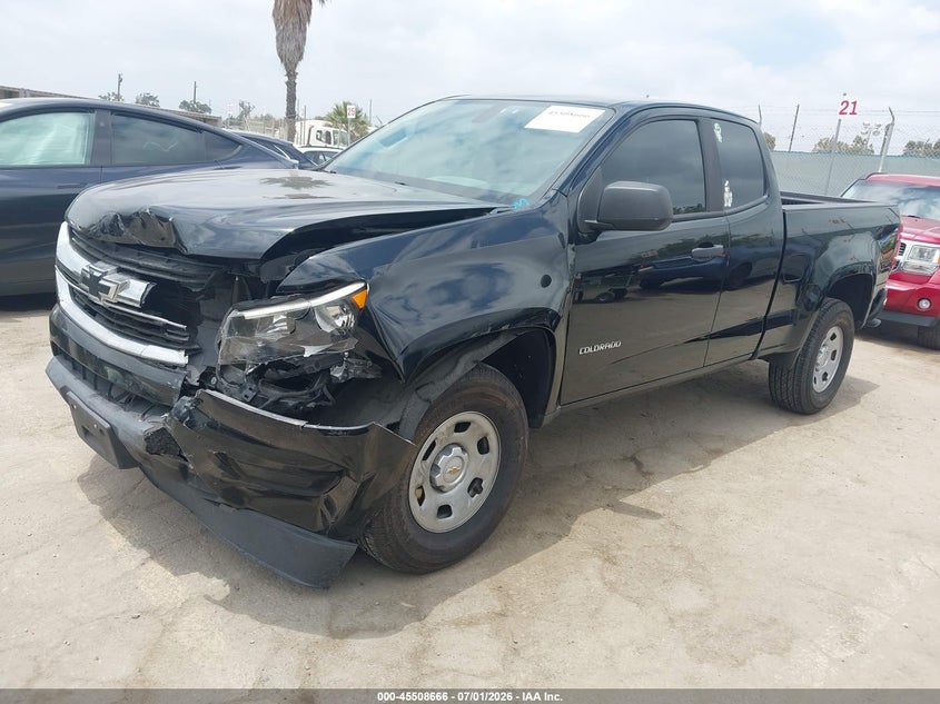 2019 Chevrolet Colorado VIN 1GCHSBEA1K1150352 IAAI salvage auction — FRONT END, Salvage Title, sold $3,850 on 2026-07-24 (photo 2)