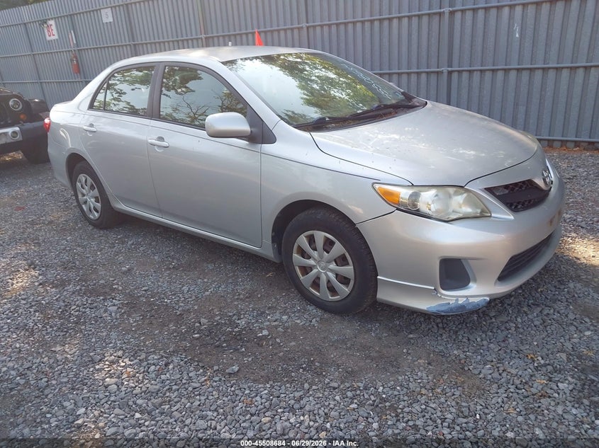 2011 Toyota Corolla VIN JTDBU4EE7B9151554 IAAI salvage auction — FRONT & REAR, Clear (New Jersey), sold $2,650 on 2026-07-15 (photo 1)