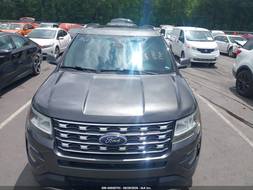 2016 Ford Explorer VIN 1FM5K8F87GGD35782 IAAI salvage auction — NORMAL WEAR, Clear (North Carolina), sold $2,100 on 2026-07-22 (photo 6)