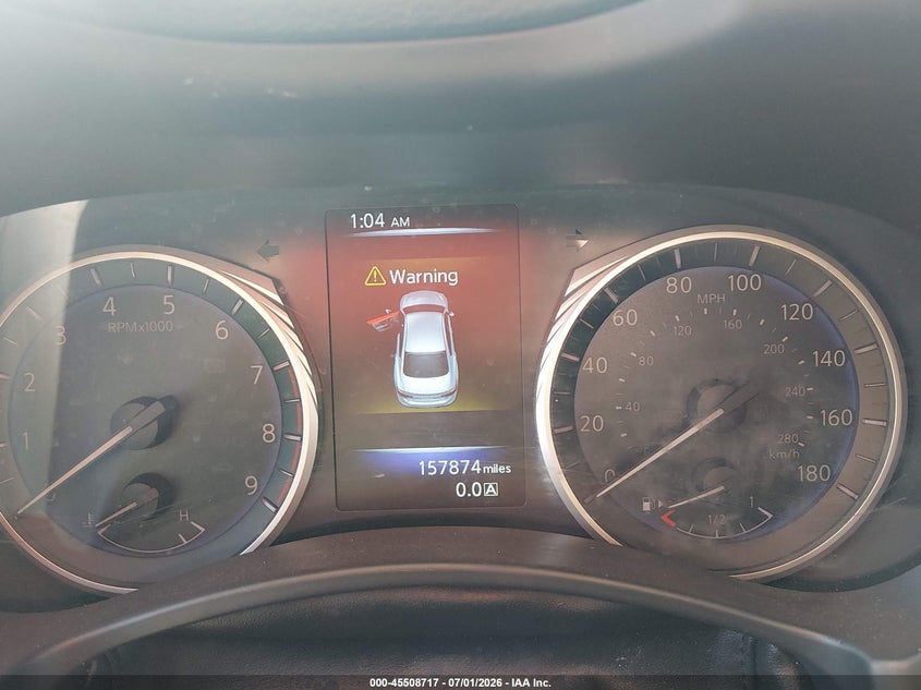2017 Infiniti Q50 VIN JN1EV7AR2HM839779 IAAI salvage auction — Burn Engine, Salvage Title, sold $625 on 2026-09-02 (photo 7)