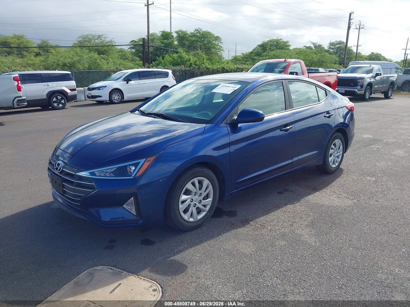 2020 Hyundai Elantra VIN 5NPD74LF4LH616358 IAAI salvage auction — NORMAL WEAR, Sf97 (Hawaii), sold $7,200 on 2026-07-28 (photo 2)