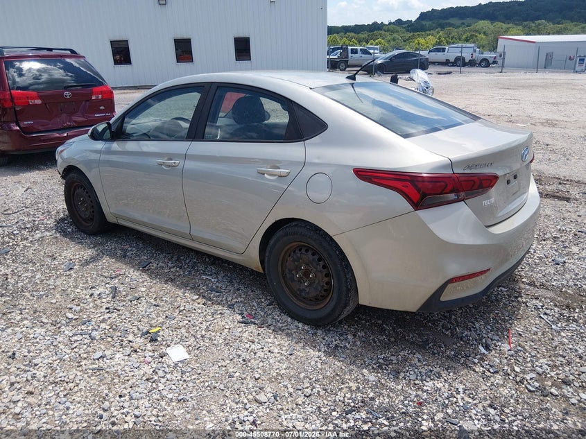 2018 Hyundai Accent VIN 3KPC24A32JE021075 IAAI salvage auction — NORMAL WEAR, Clear (Arkansas), sold $700 on 2026-07-24 (photo 3)