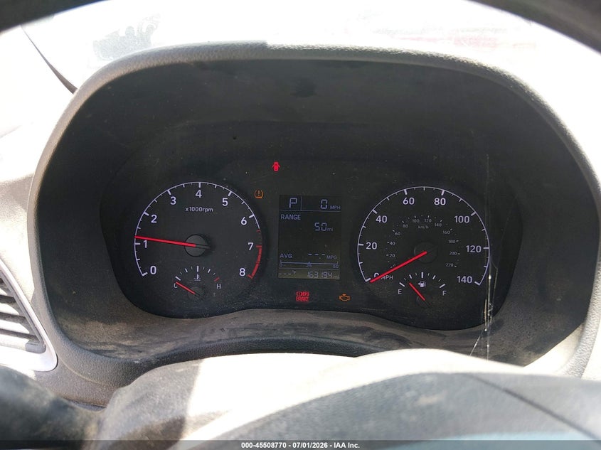 2018 Hyundai Accent VIN 3KPC24A32JE021075 IAAI salvage auction — NORMAL WEAR, Clear (Arkansas), sold $700 on 2026-07-24 (photo 7)