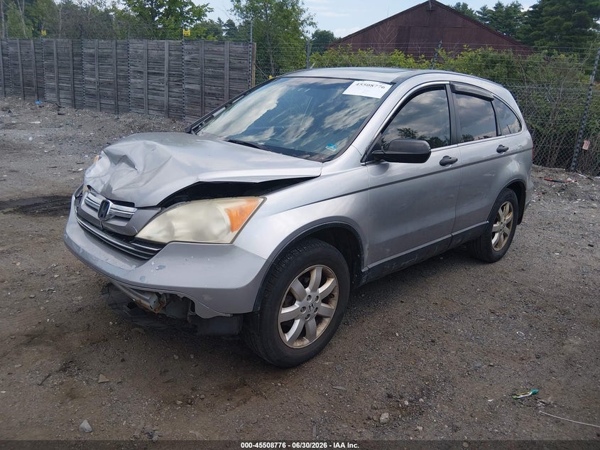 2007 Honda Cr-v VIN JHLRE48587C119927 IAAI salvage auction — FRONT END, Clear (Massachusetts), sold $550 on 2026-07-24 (photo 2)