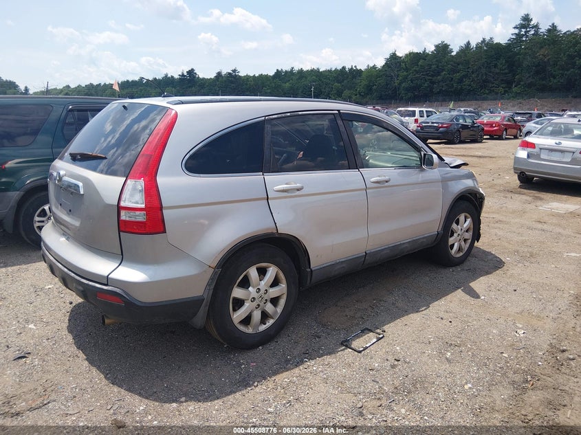 2007 Honda Cr-v VIN JHLRE48587C119927 IAAI salvage auction — FRONT END, Clear (Massachusetts), sold $550 on 2026-07-24 (photo 4)
