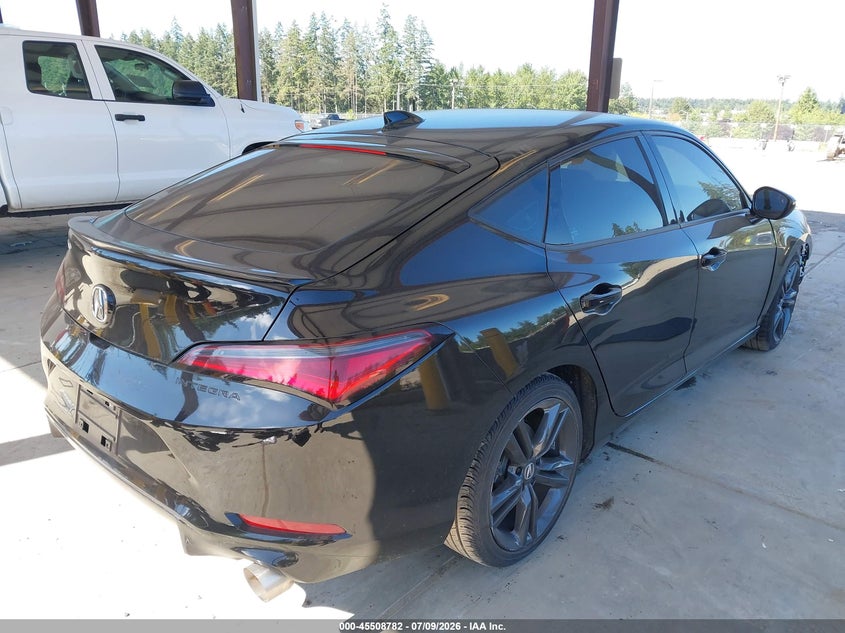 2024 Acura Integra VIN 19UDE4H32RA016864 IAAI salvage auction — FRONT END, Bill Of Sale (Washington), sold $8,000 on 2026-07-29 (photo 4)