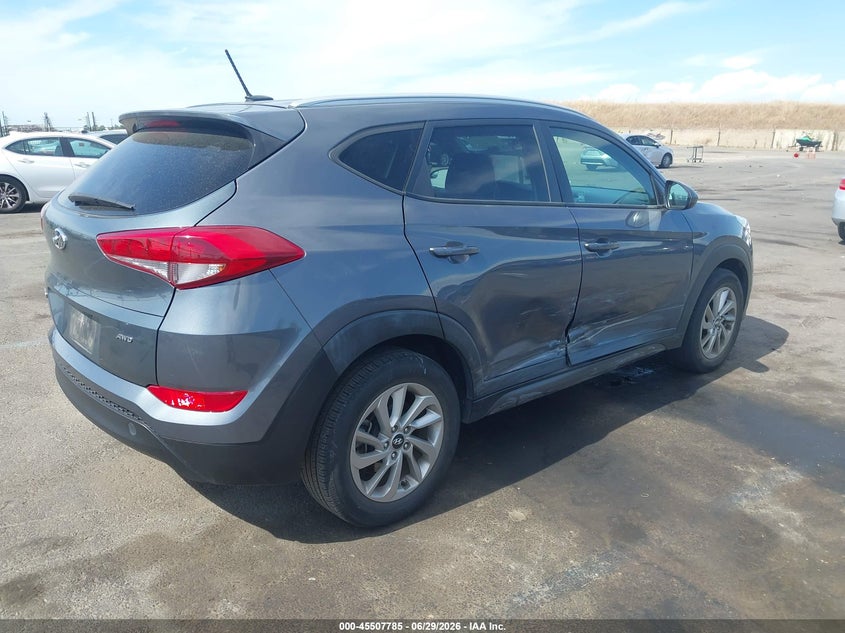 2016 Hyundai Tucson VIN KM8J3CA46GU109480 IAAI salvage auction — RIGHT SIDE, Salvage Title, sold $3,850 on 2026-07-15 (photo 4)
