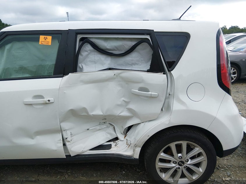 2018 Kia Soul VIN KNDJP3A52J7522536 IAAI salvage auction — REAR END, Salvage (Arizona), sold $25 on 2026-07-27 (photo 6)