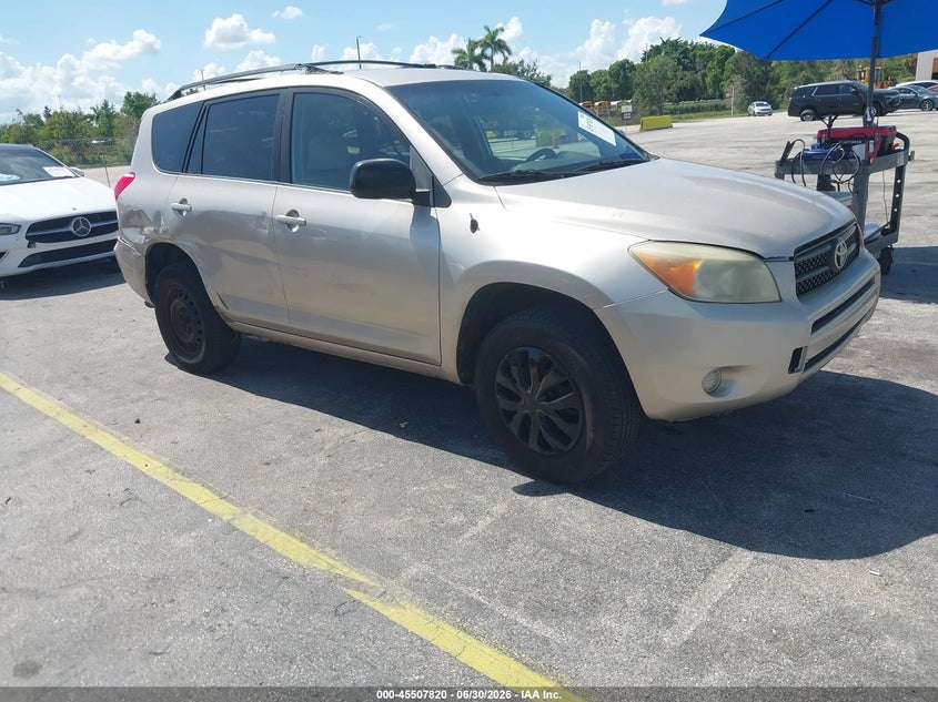 2007 Toyota Rav 4 VIN JTMZD33V976035437 IAAI salvage auction — SIDE, Rebuildable (Florida), sold $1,350 on 2026-07-26 (photo 1)