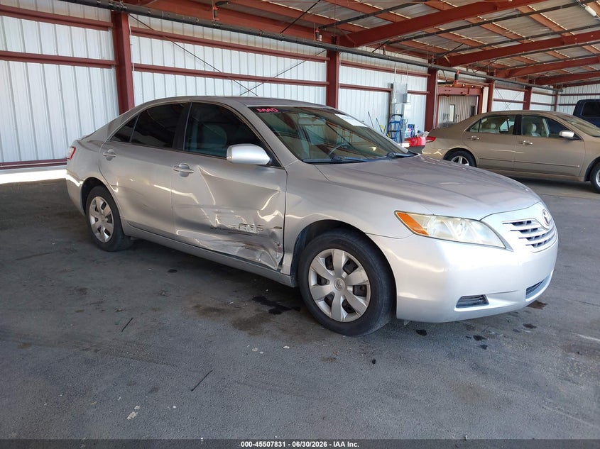 2007 Toyota Camry VIN JTNBE46K573048205 IAAI salvage auction — SIDE, Salvage (California), sold $25 on 2026-07-21 (photo 1)