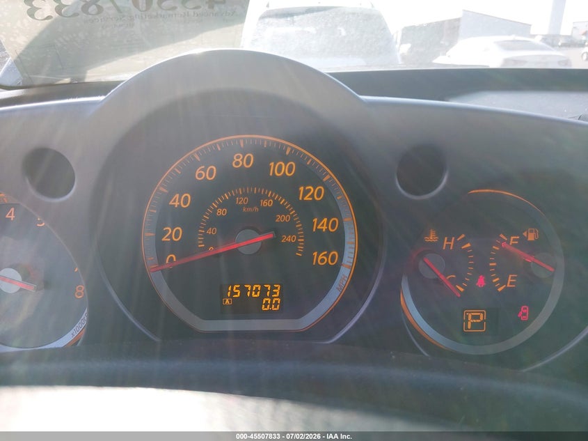 2007 Nissan Murano VIN JN8AZ08W37W607251 IAAI salvage auction — NORMAL WEAR, Regular Certificate (Iowa), sold $550 on 2026-07-14 (photo 7)