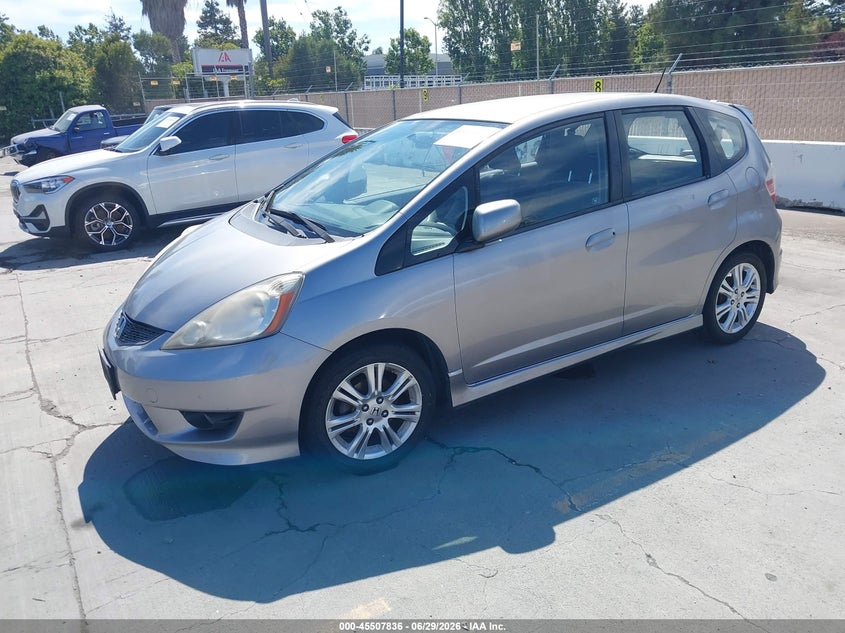 2009 Honda Fit VIN JHMGE87459S022065 IAAI salvage auction — NORMAL WEAR, Clear - Dealer Only (California), sold $975 on 2026-07-06 (photo 2)