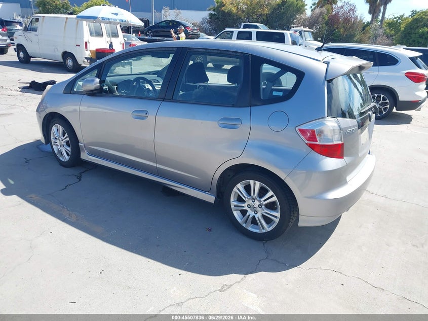 2009 Honda Fit VIN JHMGE87459S022065 IAAI salvage auction — NORMAL WEAR, Clear - Dealer Only (California), sold $975 on 2026-07-06 (photo 3)