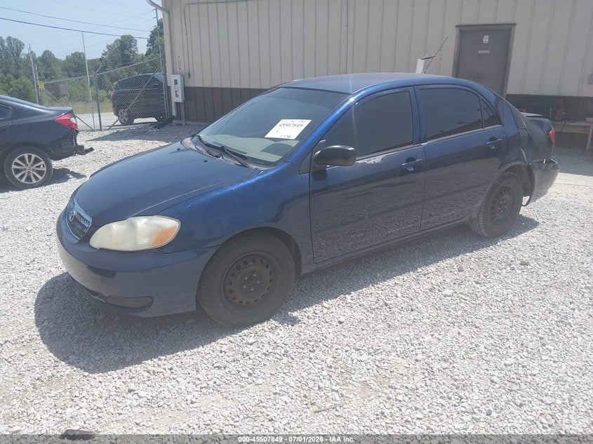 2007 Toyota Corolla VIN JTDBR32E770135401 IAAI salvage auction — REAR END, Salvage (Kentucky), sold $575 on 2026-07-28 (photo 2)