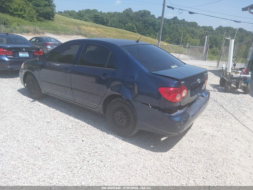 2007 Toyota Corolla VIN JTDBR32E770135401 IAAI salvage auction — REAR END, Salvage (Kentucky), sold $575 on 2026-07-28 (photo 3)