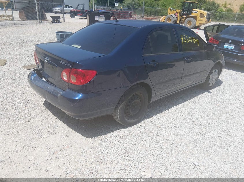 2007 Toyota Corolla VIN JTDBR32E770135401 IAAI salvage auction — REAR END, Salvage (Kentucky), sold $575 on 2026-07-28 (photo 4)