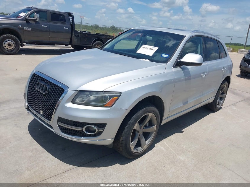 2012 Audi Q5 VIN WA1LFAFPXCA097240 IAAI salvage auction — WATER/FLOOD, Salvage (Texas), sold $250 on 2026-07-24 (photo 2)