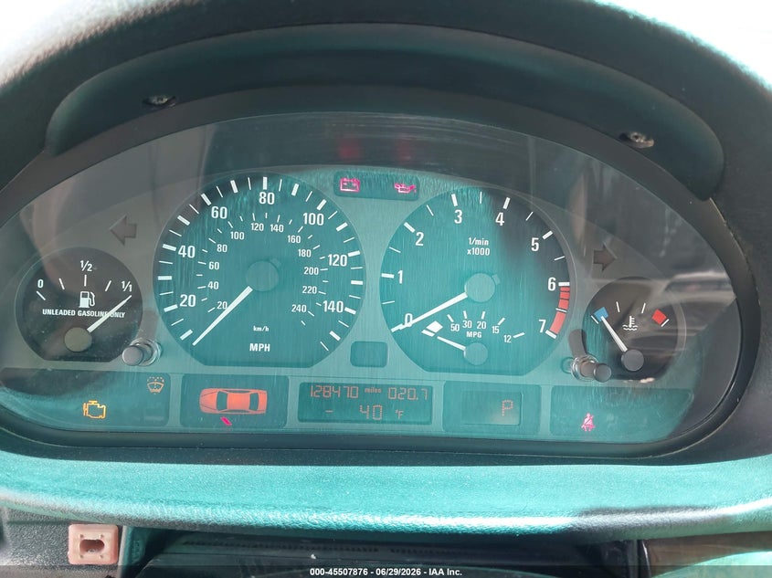 1999 BMW 3 series VIN WBAAM3331XFP51225 IAAI salvage auction — UNKNOWN, Salvage (California), sold $425 on 2026-08-01 (photo 7)
