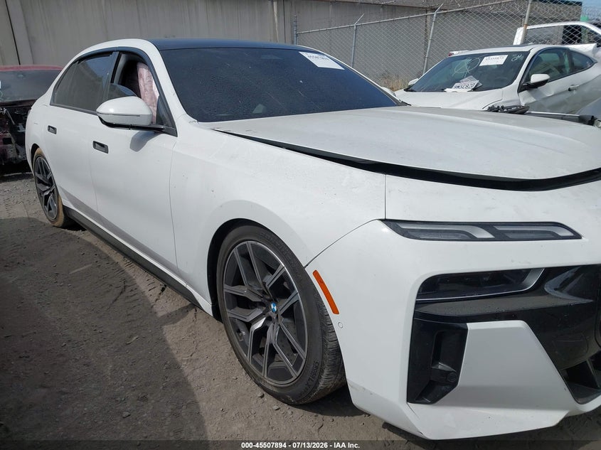 2024 BMW I7 VIN WBY53EJ00RCP92198 — IAAI salvage auction photo