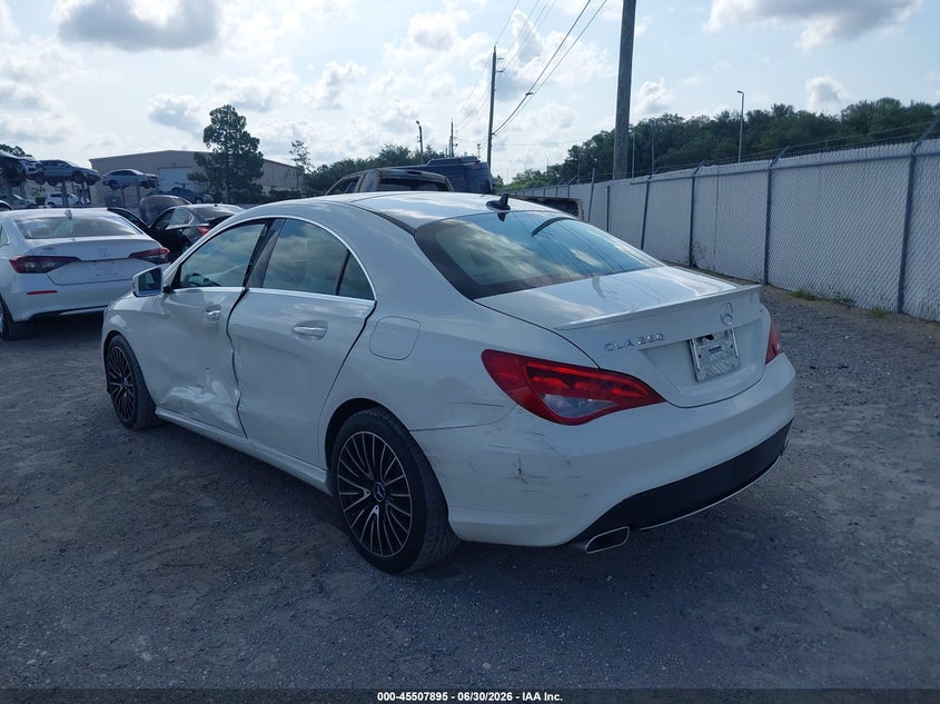 2016 Mercedes-benz Cla-klasse VIN WDDSJ4GB2GN388601 IAAI salvage auction — LEFT SIDE, Rebuildable (Florida), sold $1,400 on 2026-07-28 (photo 3)
