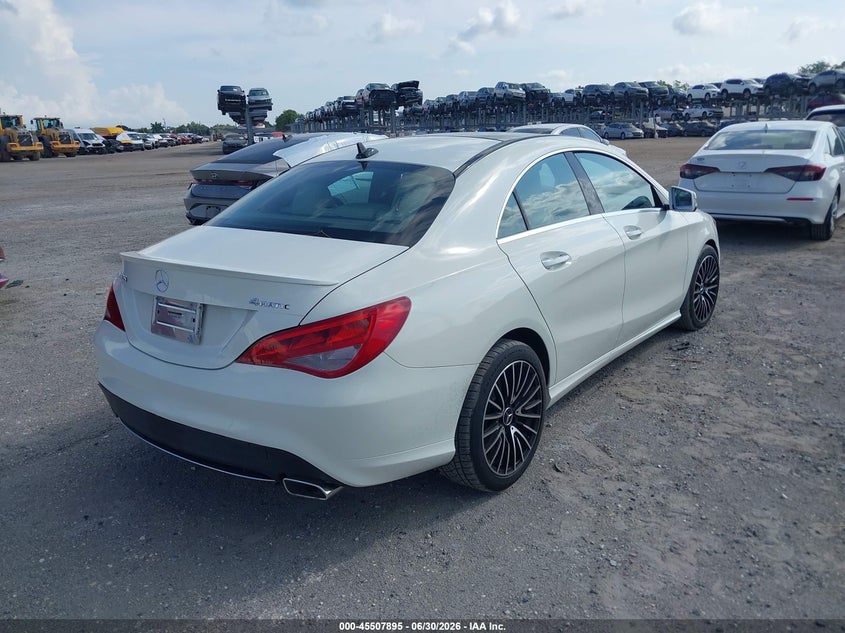 2016 Mercedes-benz Cla-klasse VIN WDDSJ4GB2GN388601 IAAI salvage auction — LEFT SIDE, Rebuildable (Florida), sold $1,400 on 2026-07-28 (photo 4)