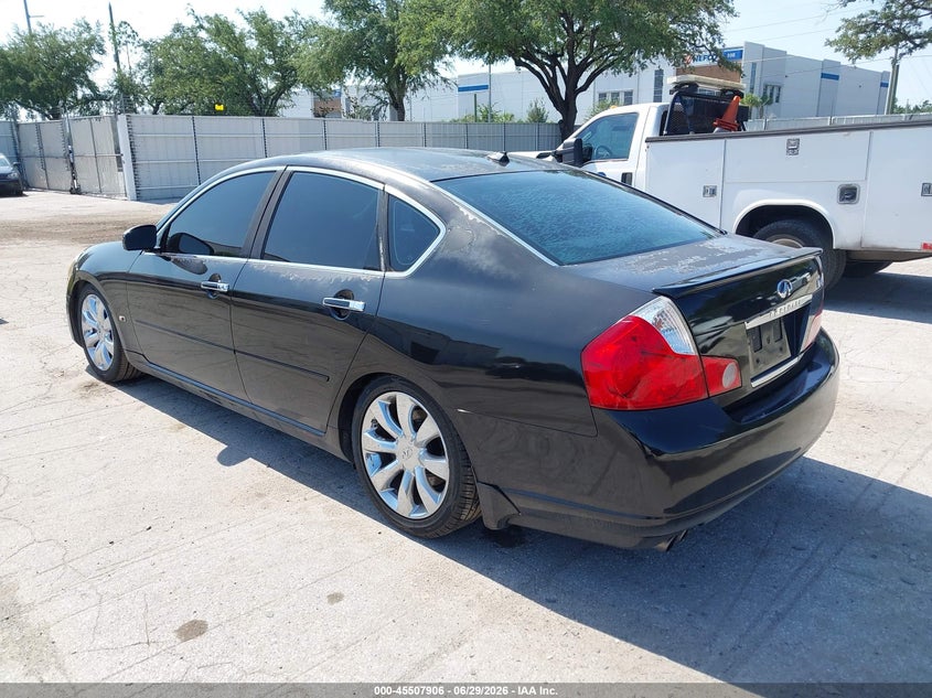 2006 Infiniti M45 VIN JNKBY01E76M207156 IAAI salvage auction — NORMAL WEAR, Clear (Florida), sold $350 on 2026-07-29 (photo 3)