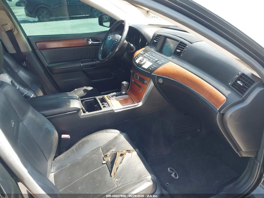 2006 Infiniti M45 VIN JNKBY01E76M207156 IAAI salvage auction — NORMAL WEAR, Clear (Florida), sold $350 on 2026-07-29 (photo 5)
