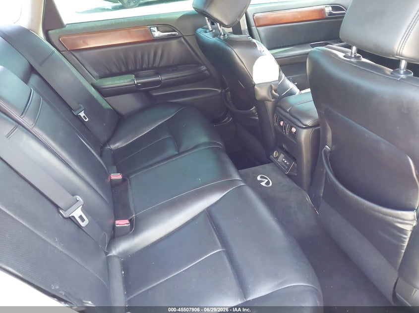 2006 Infiniti M45 VIN JNKBY01E76M207156 IAAI salvage auction — NORMAL WEAR, Clear (Florida), sold $350 on 2026-07-29 (photo 8)