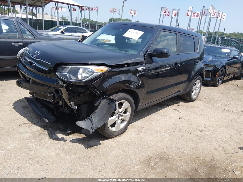 2018 Kia Soul VIN KNDJN2A23J7900496 IAAI salvage auction — FRONT END, Salvage Title, sold $1,100 on 2026-07-30 (photo 2)
