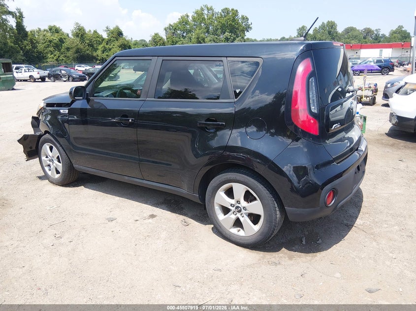 2018 Kia Soul VIN KNDJN2A23J7900496 IAAI salvage auction — FRONT END, Salvage Title, sold $1,100 on 2026-07-30 (photo 3)