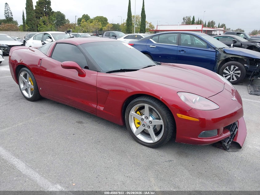2006 Chevrolet Corvette VIN 1G1YY26U965103665 — IAAI salvage auction photo