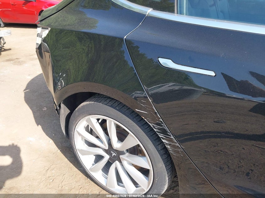 2018 Tesla Model 3 VIN 5YJ3E1EA9JF023625 IAAI salvage auction — REAR END, Salvage - Greater Than 75% (Maryland), sold $6,975 on 2026-08-01 (photo 6)