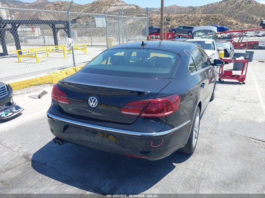 2014 Volkswagen Passat cc VIN WVWBP7ANPEE505389 IAAI salvage auction — RIGHT FRONT, Salvage Title, sold $1,250 on 2026-07-23 (photo 4)