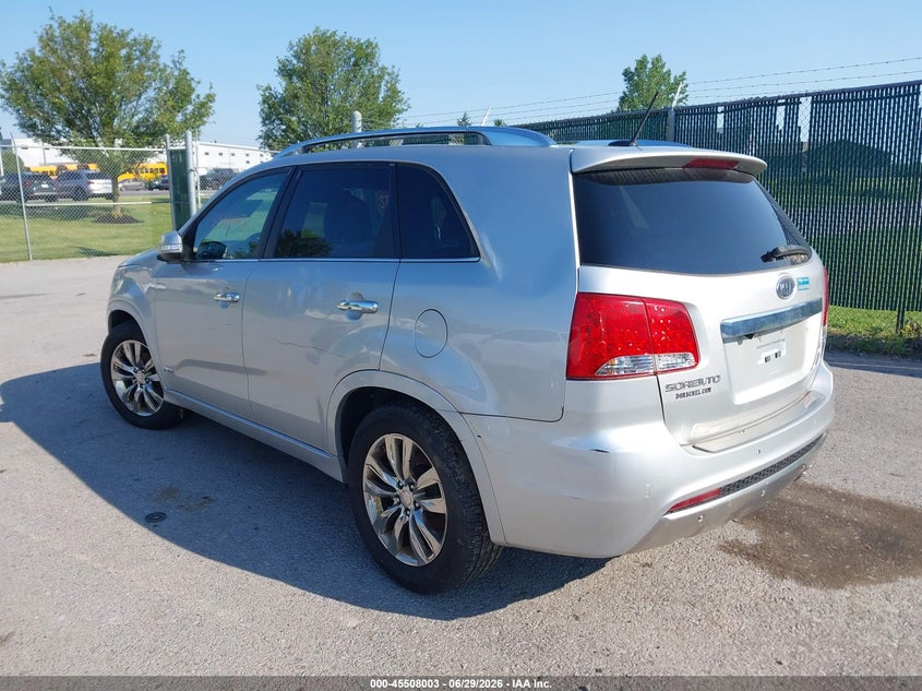 2013 Kia Sorento VIN 5XYKWDA23DG374469 IAAI salvage auction — NORMAL WEAR, Clear (New York), sold $600 on 2026-07-07 (photo 3)