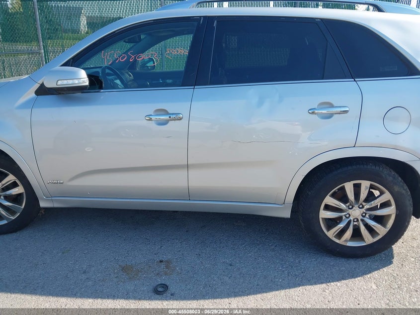 2013 Kia Sorento VIN 5XYKWDA23DG374469 IAAI salvage auction — NORMAL WEAR, Clear (New York), sold $600 on 2026-07-07 (photo 6)