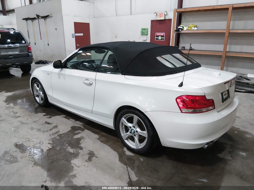 2013 BMW 1er VIN WBAUN1C52DVR00730 IAAI salvage auction — RIGHT FRONT, Salvage (Idaho), sold $525 on 2026-07-24 (photo 3)