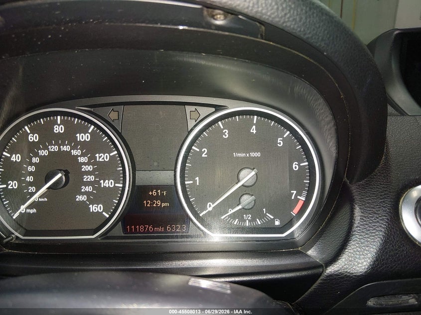 2013 BMW 1er VIN WBAUN1C52DVR00730 IAAI salvage auction — RIGHT FRONT, Salvage (Idaho), sold $525 on 2026-07-24 (photo 7)