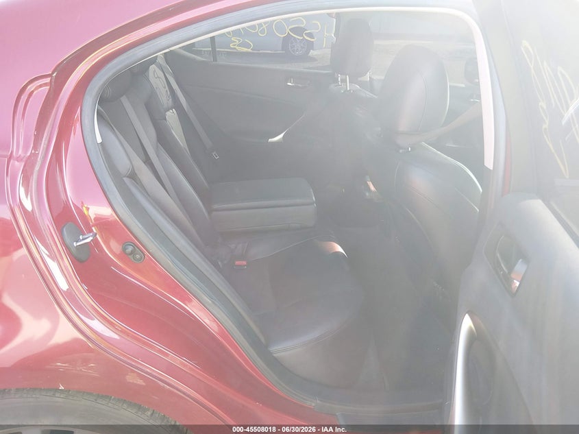 2008 Lexus Is VIN JTHBK262382064801 IAAI salvage auction — LEFT FRONT, Salvage (Ohio), sold $425 on 2026-07-22 (photo 8)