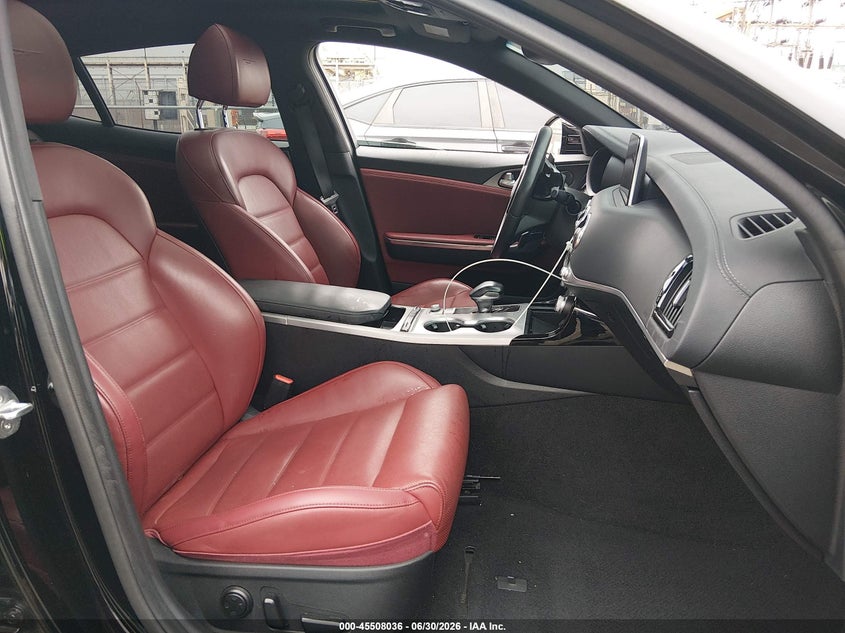 2019 Kia Stinger VIN KNAE55LC1K6059906 IAAI salvage auction — LEFT FRONT, Salvage (California), sold $6,400 on 2026-07-21 (photo 5)